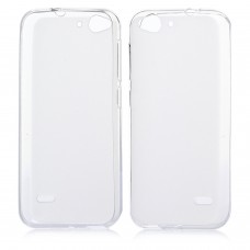 ZTE Blade S6 - TPU Soft Protective Phone Cover Case - Clear Matte